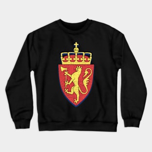 Norwegian Coat of Arms (No Text) Crewneck Sweatshirt